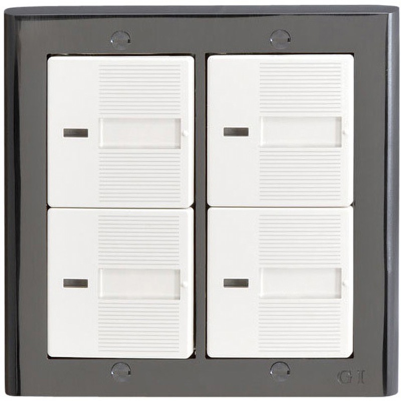 790242 真鍮スイッチプレート(コスモシリーズ用)PC02 1個 GORIKI ISLAND(ゴーリキアイランド) 【通販モノタロウ】