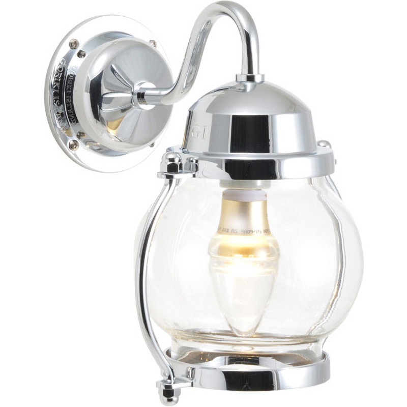 750209 真鍮ブラケットランプ(クリアガラス&LED)BR1700 CL LE GORIKI ISLAND(ゴーリキアイランド) 消費電力5W 幅150mm