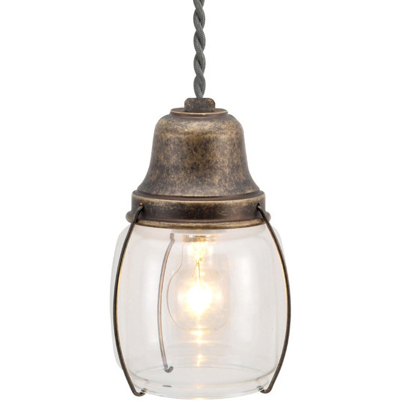 700568 真鍮ペンダントライト(クリアガラス&普通球)PW1720 CL GORIKI ISLAND(ゴーリキアイランド) 消費電力40W