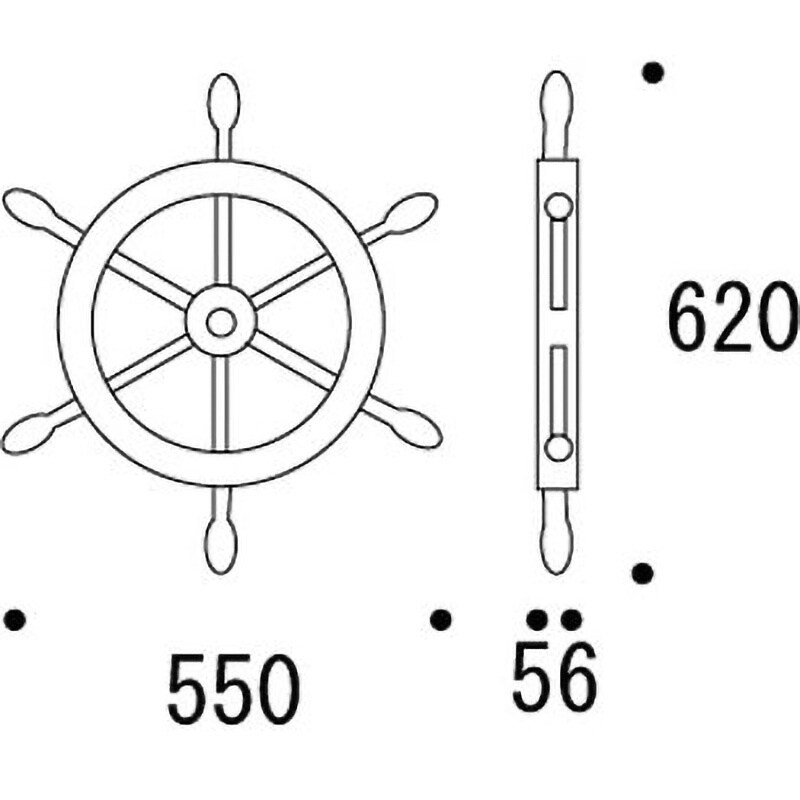 690020 真鍮舵輪 GORIKI ISLAND(ゴーリキアイランド) 金色 24 690020 真鍮舵輪 GORIKI ISLAND(ゴーリキアイランド) 金色 24