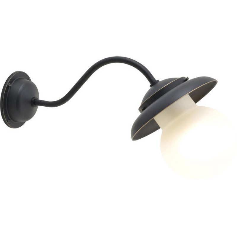 700495 真鍮ブラケットランプ(泡入りくもりガラス&LEDランプ)BT1771 BU FR LE ティルトタイプ 軒下用 防滴 1台 GORIKI ISLAND(ゴーリキアイランド) 【通販モノタロウ】