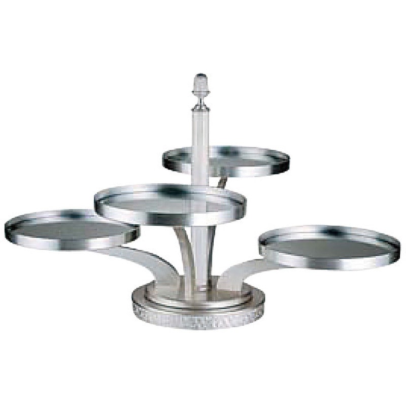 四枚皿回転スタンド 1個 早川器物 【通販モノタロウ】