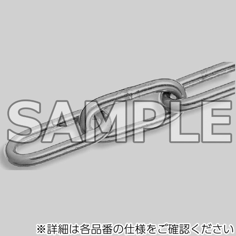 B-1123-Φ3(30m) ステンレス チェイン TAKIGEN(タキゲン) 荷重980N チェーン線径3mm
