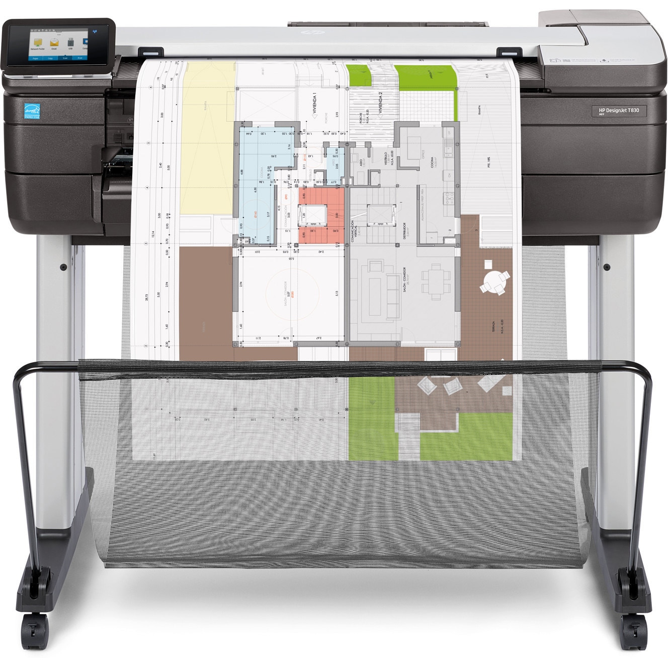 F9A28B#BCD HP DesignJet T830 MFP A1モデル CAD/GIS 大判プリンター