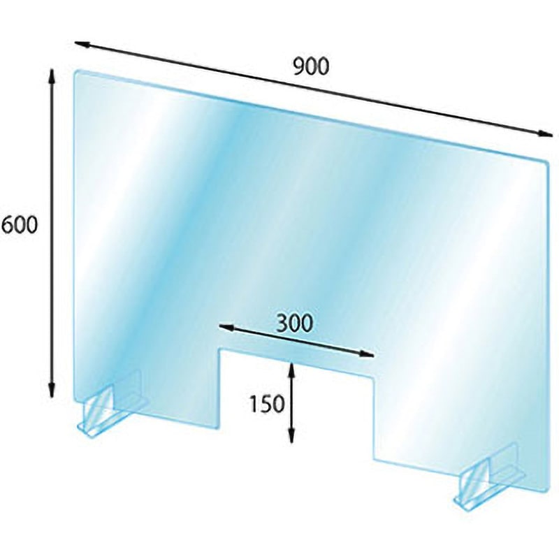 飛沫感染防止アクリル板 ジョー・プリンス竹下 デスクトップパネル