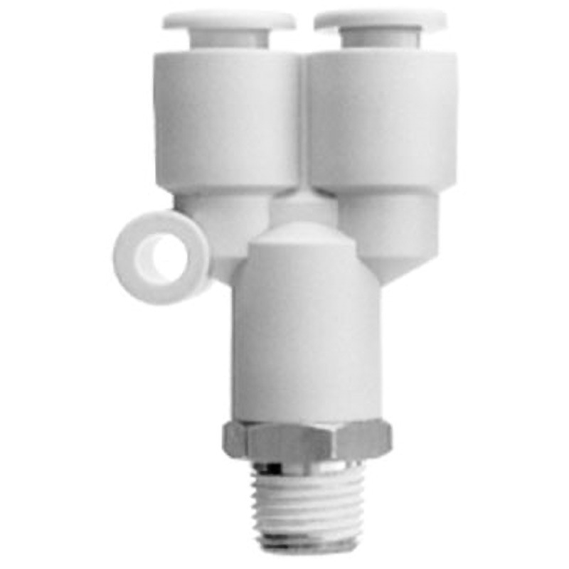 KGU08-03-X39 ユニオンワイ KGU08 SMC ねじの種類R 3/8 適合チューブ外径8mm 1袋(2個)