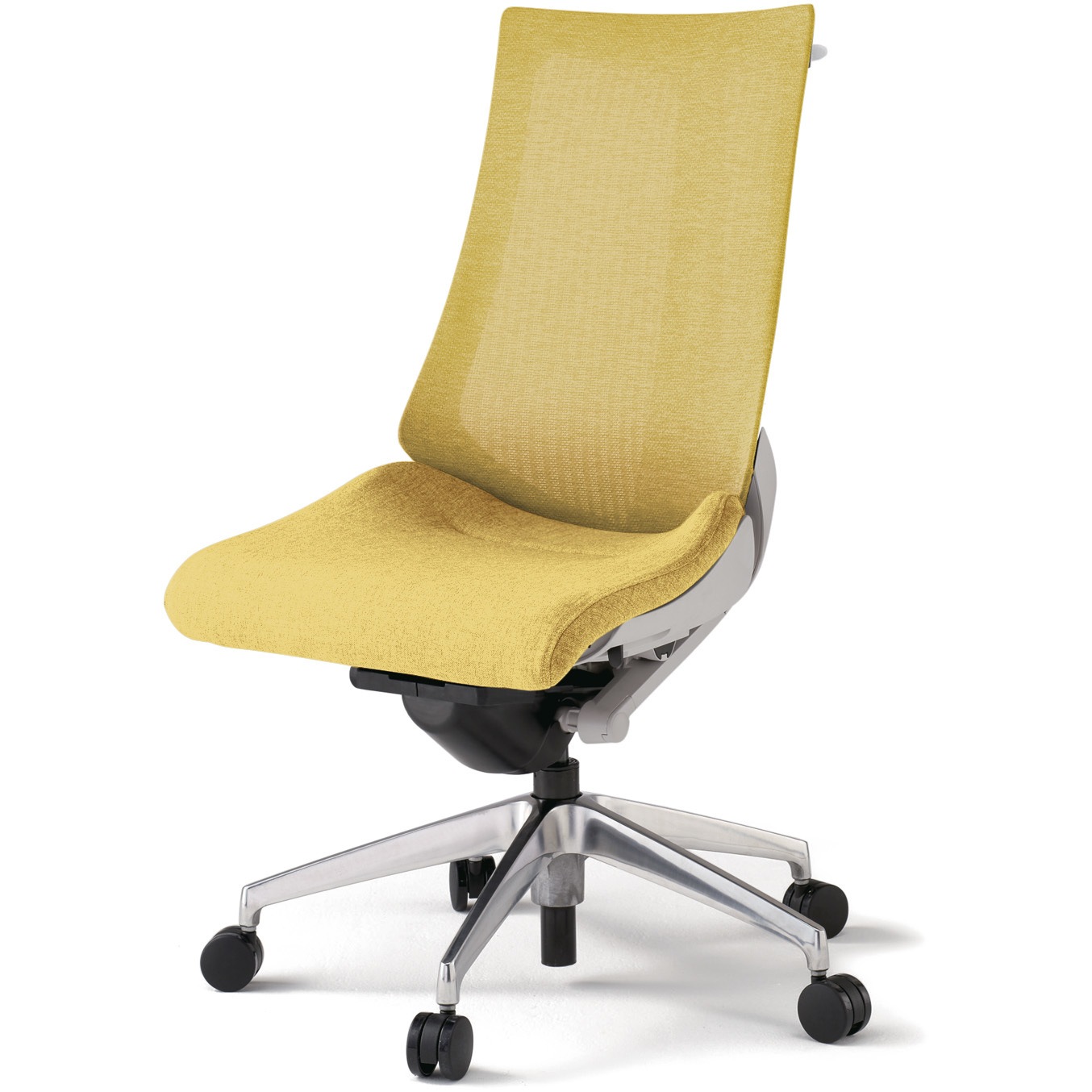 KG-470JEHM-ZNU6 アクトチェア テクスチャードメッシュバック ハイバック ハンガー付 グレーフレーム アルミ脚 ＜配送時組立サービス付＞ 1台 イトーキ 【通販モノタロウ】