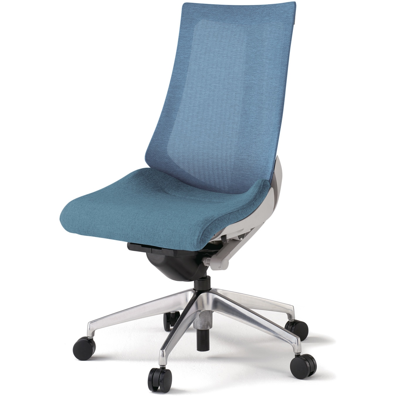 KG-470JEM-ZNB4 アクトチェア テクスチャードメッシュバック ハイバック グレーフレーム アルミ脚 ＜配送時組立サービス付＞ 1台 イトーキ 【通販モノタロウ】