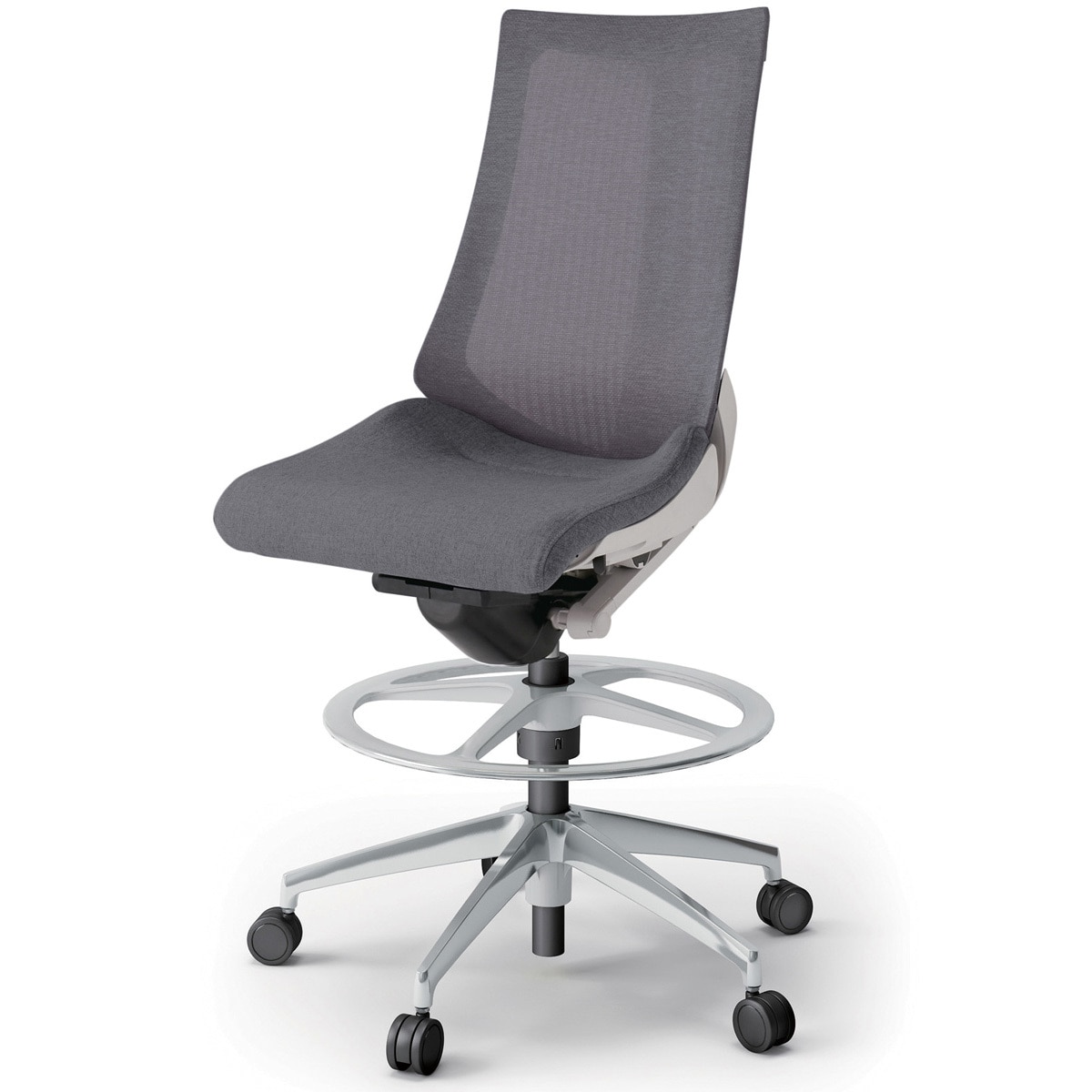 KG-470JEP-ZNT3 アクトチェア ハイポジション ＜配送時組立サービス付＞ イトーキ ハイバック 組立・設置・取付 ハンガーなし アルミミラー  KG-470JEP-ZNT3 65,890円