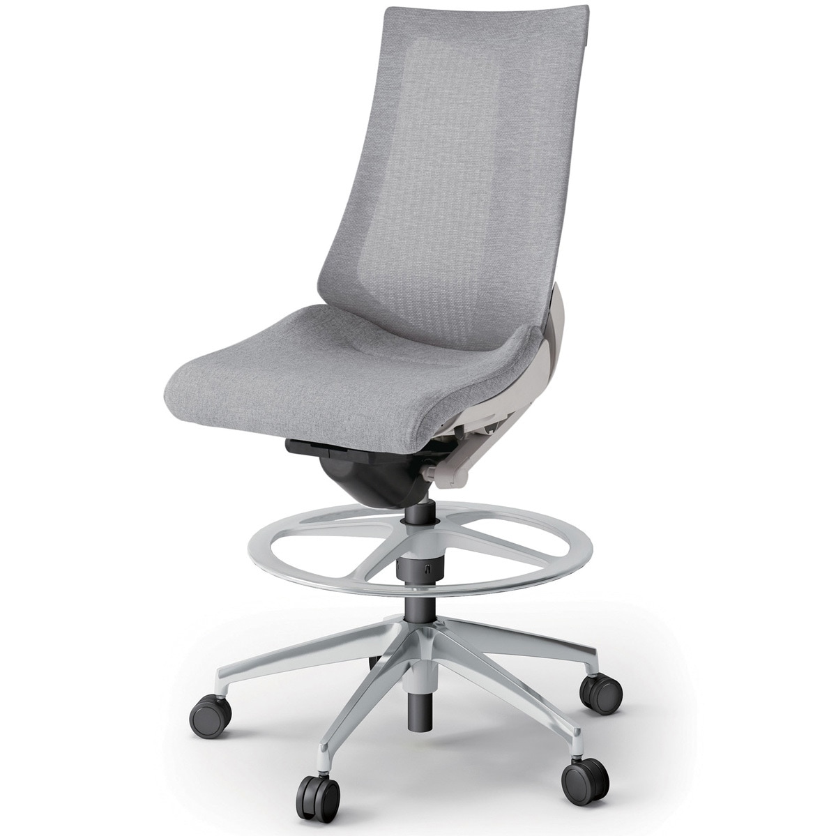 KG-470JEP-ZNT7 アクトチェア ハイポジション ＜配送時組立サービス付＞ イトーキ ハイバック 組立・設置・取付 ハンガーなし アルミミラー  KG-470JEP-ZNT7 65,890円