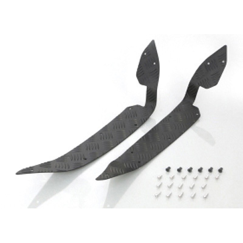 538-1447050 ステップボード(ブラック) 1個 KITACO 【通販モノタロウ】