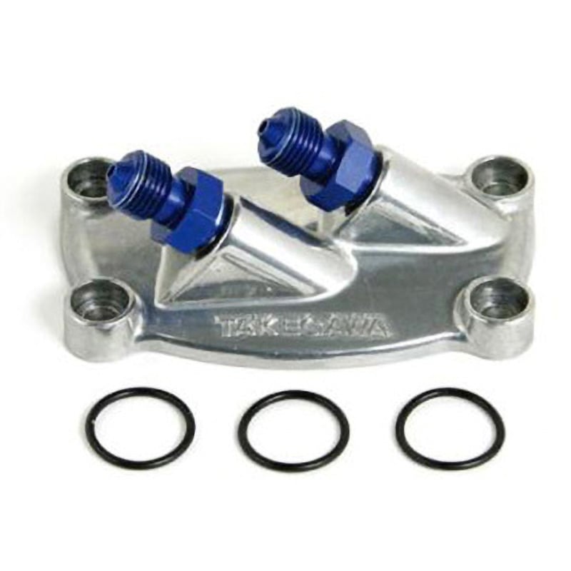 タケガワ　オイルクーラー　6V用オイルクーラ取り出し口 00-07-0168 オイルクーラー取出ユニット (スリムライン用) 1個