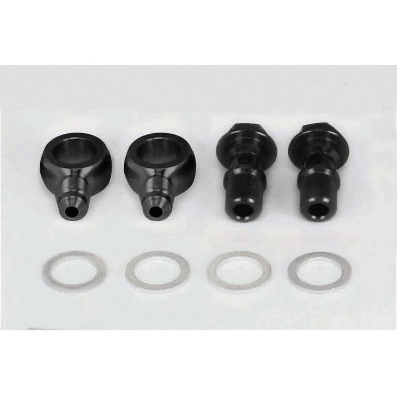 00-07-0184 オイルクーラーバンジョーセット (AN#4/M12) 1個 TAKEGAWA