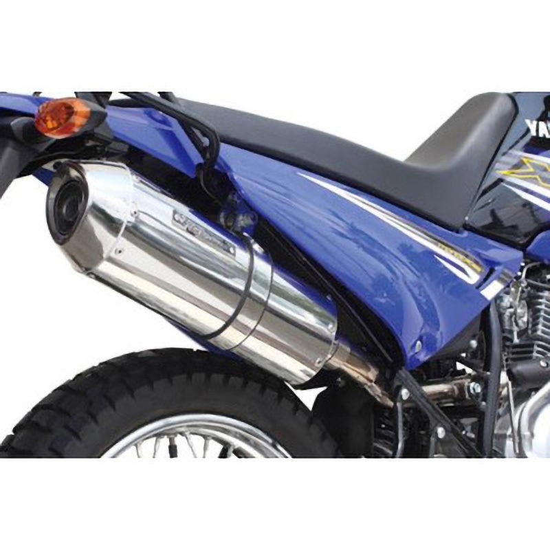 中古品】武川パワーサイレントオーバルマフラー (スリップオンタイプ 