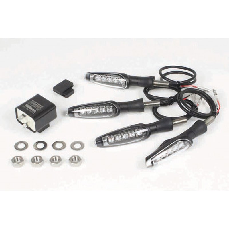 05-08-0406 ストリームラインLEDウインカーセット 1個 TAKEGAWA(武川) 【通販モノタロウ】