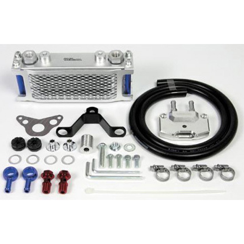 07-07-0306 コンパクトクール(4フィン/シルバー/ラバーホース) 1個 TAKEGAWA(武川) 【通販モノタロウ】