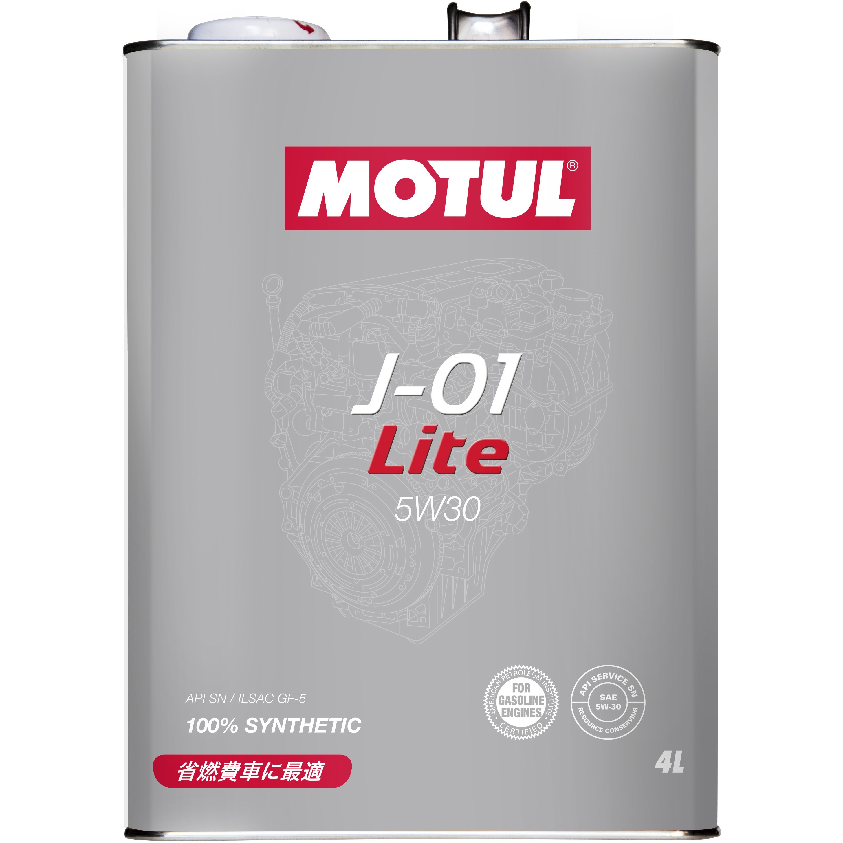 J-01 Lite 5W30 1本(4L) MOTUL 【通販モノタロウ】