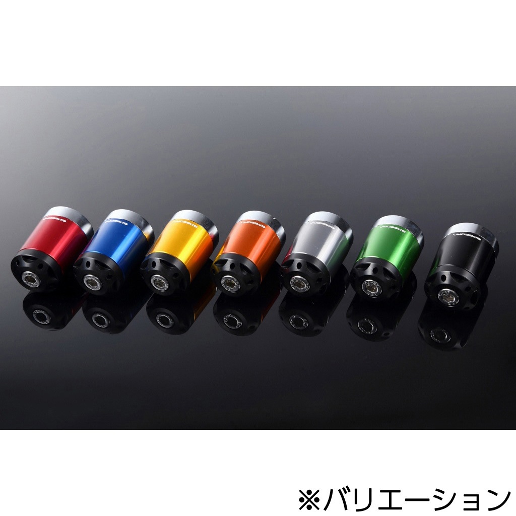 ABEKL01BK ヘビーウェイトハンドルバーエンド KAWASAKI M8 SPEEDRA(SSK