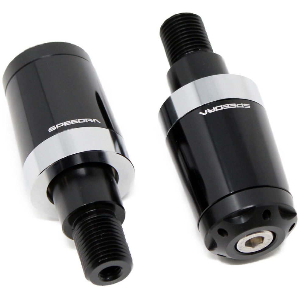 ABEYL01BK ヘビーウェイトハンドルバーエンド YAMAHA M16 SPEEDRA(SSK) ブラック色  1セット ABEYL01BK