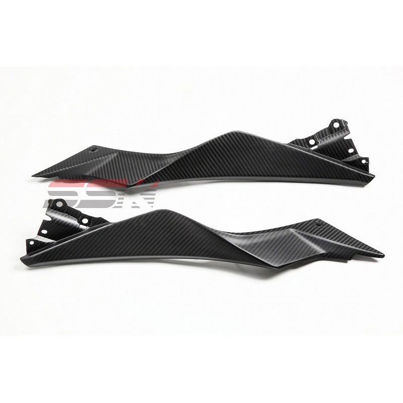 CK00106TM タンクサイドカバー 左右セット SPEEDRA(SSK) 適合車種KAWASAKI NINJA250 2013- 綾織艶消しタイプ   CK00106TM