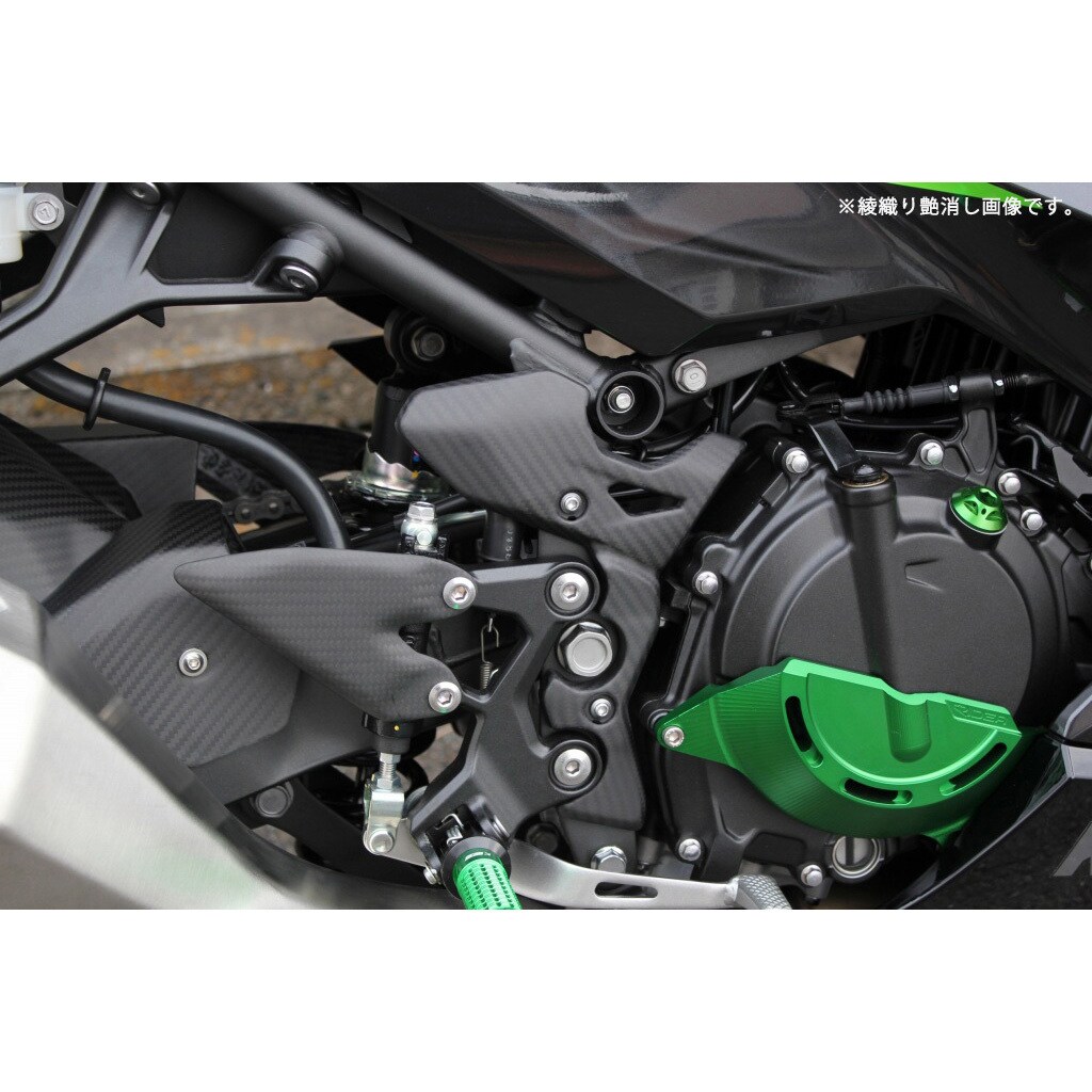 CKA1209TG フレーム・スプロケットカバー カーボン SPEEDRA(SSK) 適合車種KAWASAKI NINJA250/400 2018-  綾織艶ありタイプ CKA1209TG - 【通販モノタロウ】