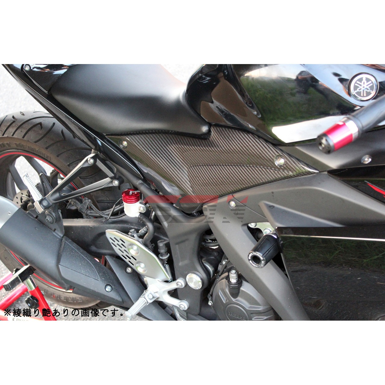 CYA0603PM タンクサイドカバー 左右セット SPEEDRA(SSK) 適合車種 