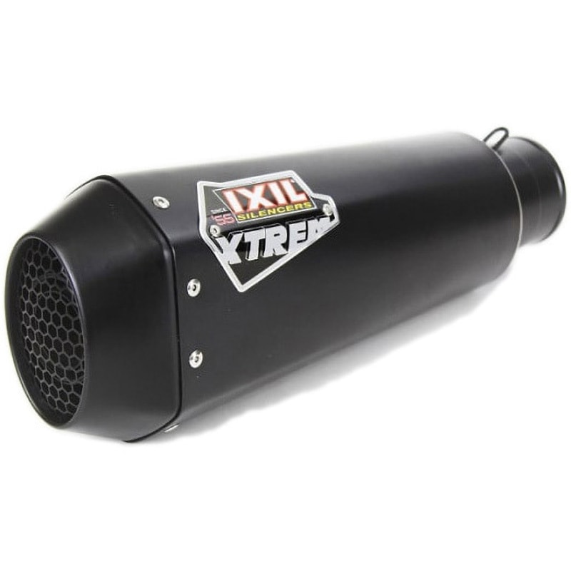 IX-OY925RRB IXIL(イクシル) YAMAHA YZF-R3/R25 '15 RC1B ヘキサコーン フルEX マフラー ブラック MAD MAX(マッドマックス) 材質ステンレスAISI304 長さ344mm  IX-OY925RRB