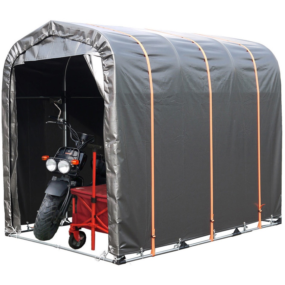 【南栄工業 サイクルハウス】使用期間1年半〜2年／破れなし・汚れあり OUTDOOR ORANGE サイクルハウス 1セット 南榮工業 【通販モノタロウ】