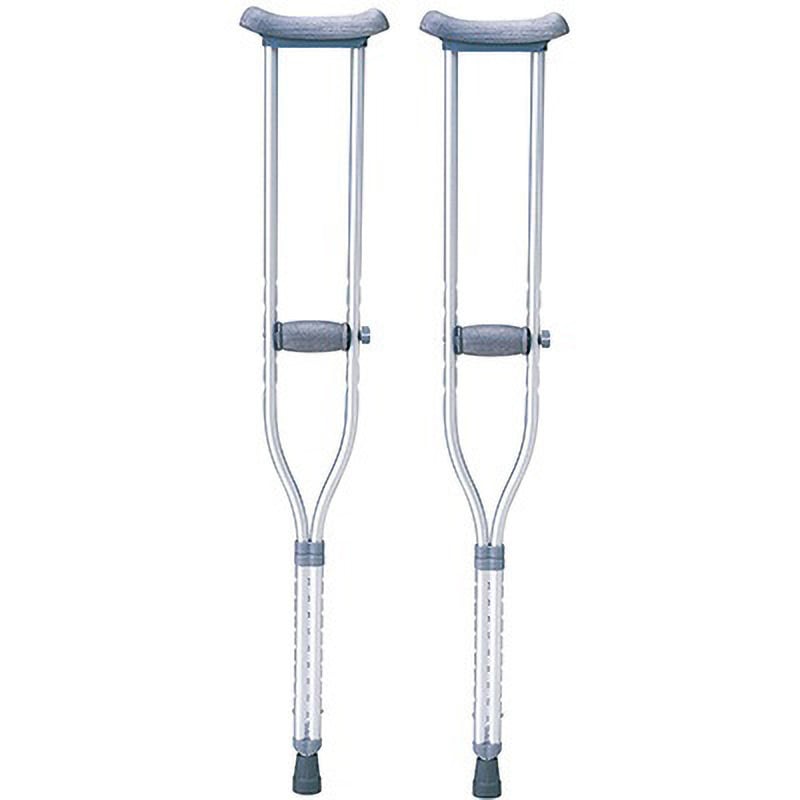 松葉杖 大中小 ３種類４組 HC2080T 松葉杖 HC2080シリーズ ナビス(アズワン) 全長940～1140mm 1組