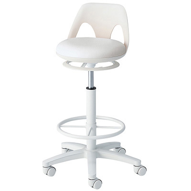 NV-RW ナースチェア ラクーン リング付き NVシリーズ プロシェア(ナビス/アズワン) ホワイト色   NV-RW 21,286円