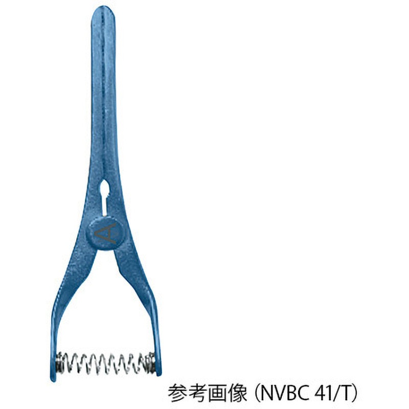 NVBC 43/T ブルドッグクランプ チタン製 NVBCシリーズ アズワン 直タイプ