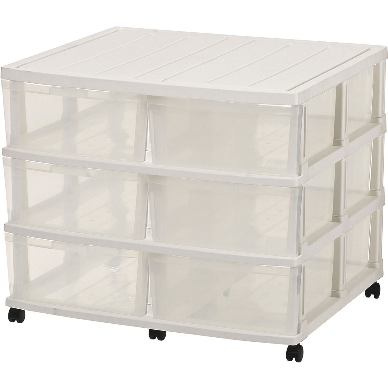 ホワイト エミングロングストッカー JEJアステージ ホワイト色 高さ680mm幅806mm奥行680mm