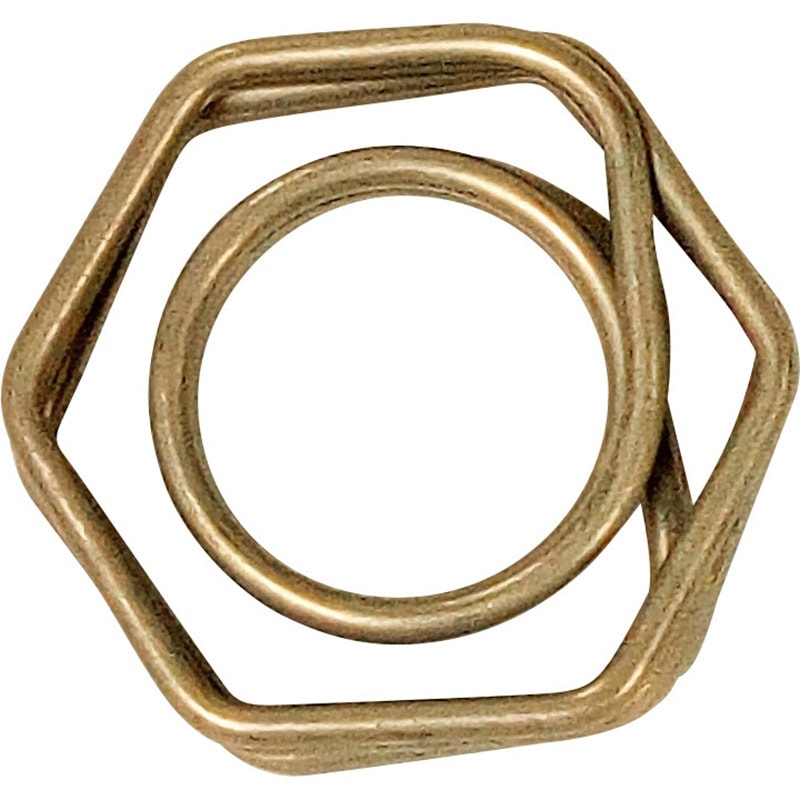 TSP M8 (100pcs) 脱落防止・ゆるみ防止金具 ステンレス T