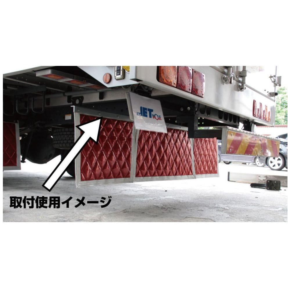 泥除け用ステンレスアングル 2t標準車用 寸法1680×40×40×3mm