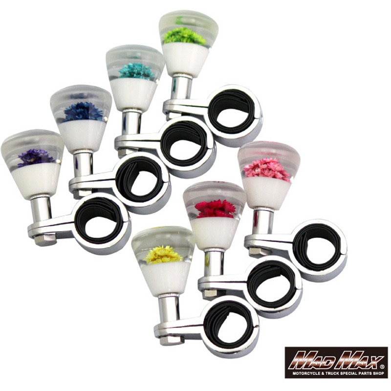 MM75-S009-01 ハンドルスピンナー 水中花 ショート TYPE2 50mm