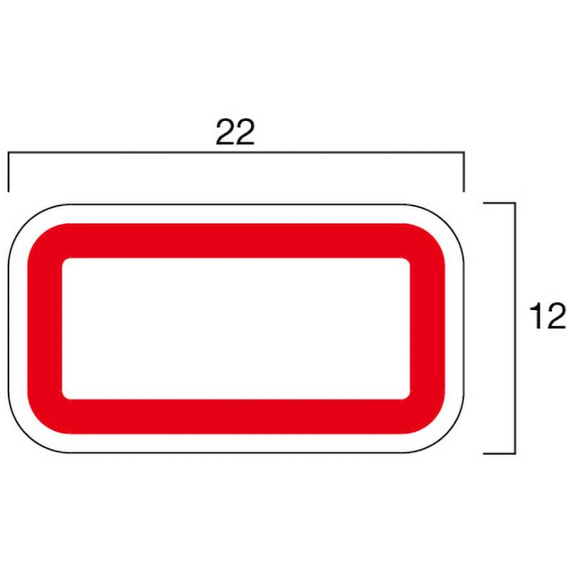 60661R プリンタ用ラベル 1段 A4 KIHARA(キハラ) レッド色 1セット(90