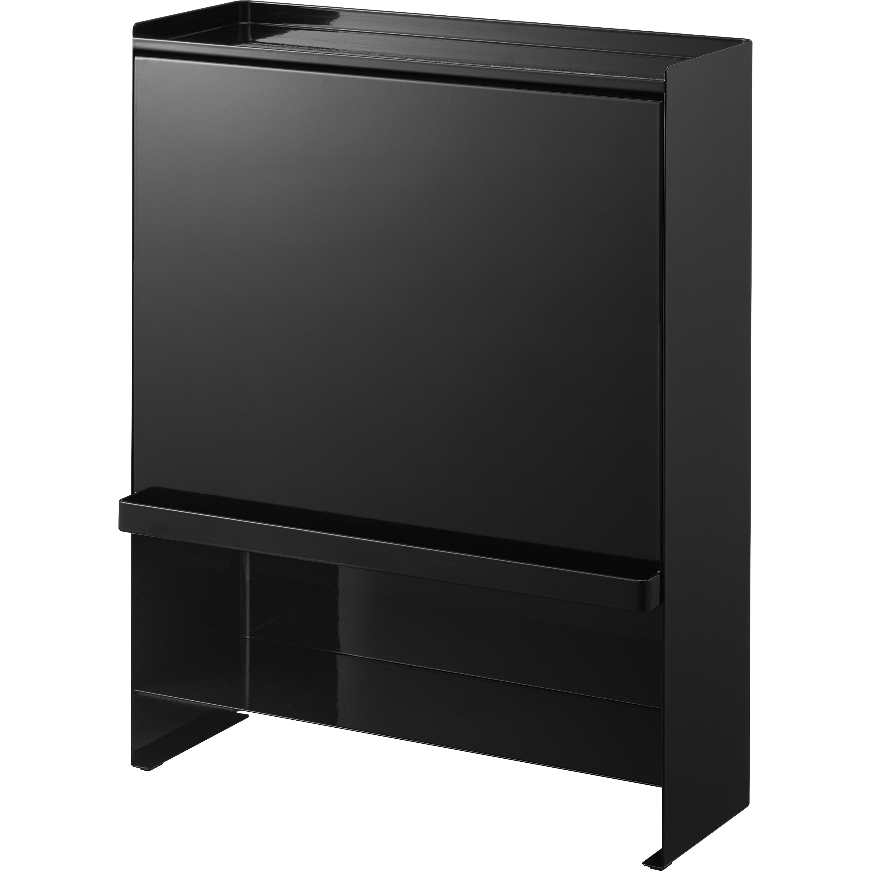 2010 前が開く 隠せる調味料ラック タワー ホワイト 1個 山崎