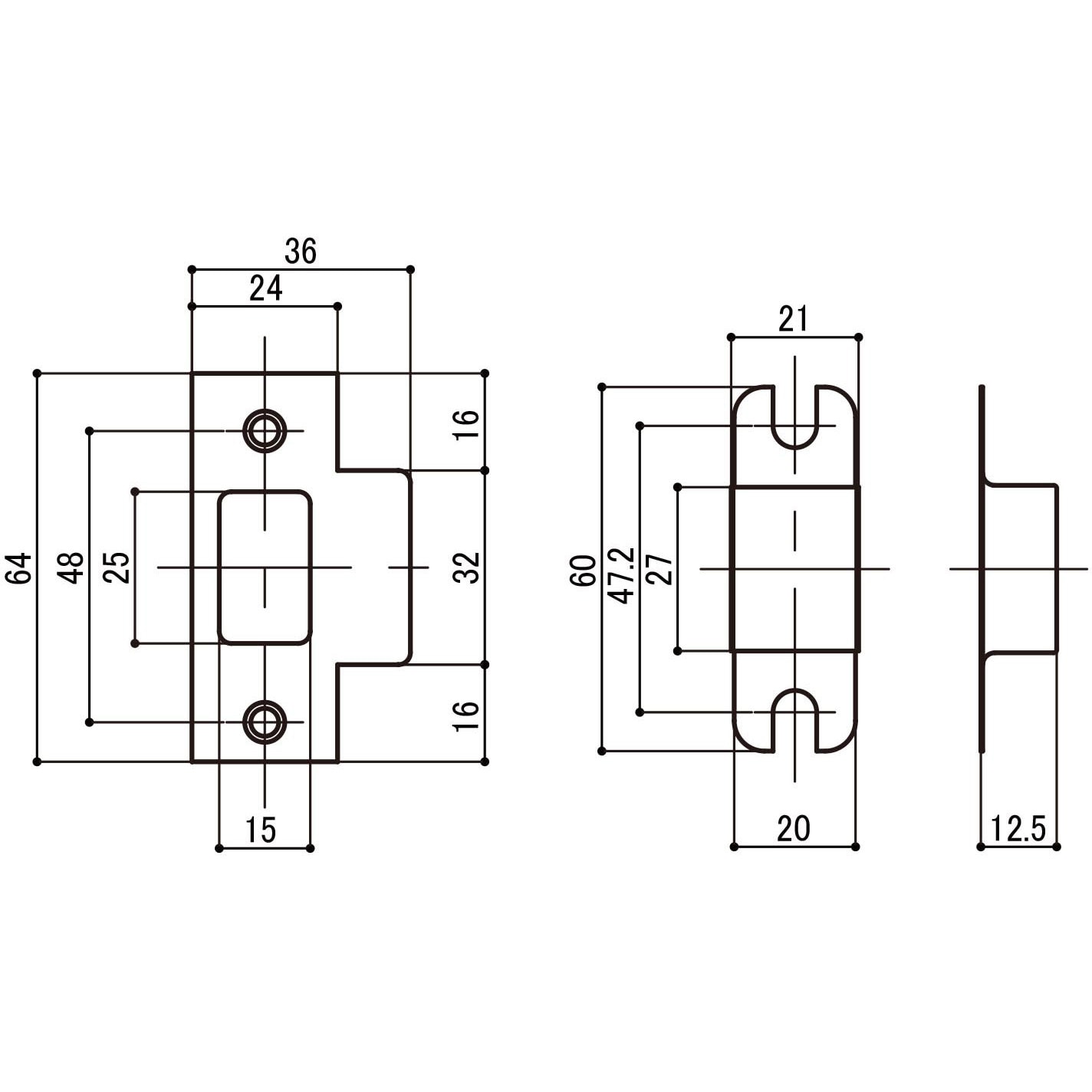 7010003 ECLE リフォーム用レバーハンドル錠 空錠(通路用) 木製 7010003 ECLE リフォーム用レバーハンドル錠 空錠(通路用) 木製