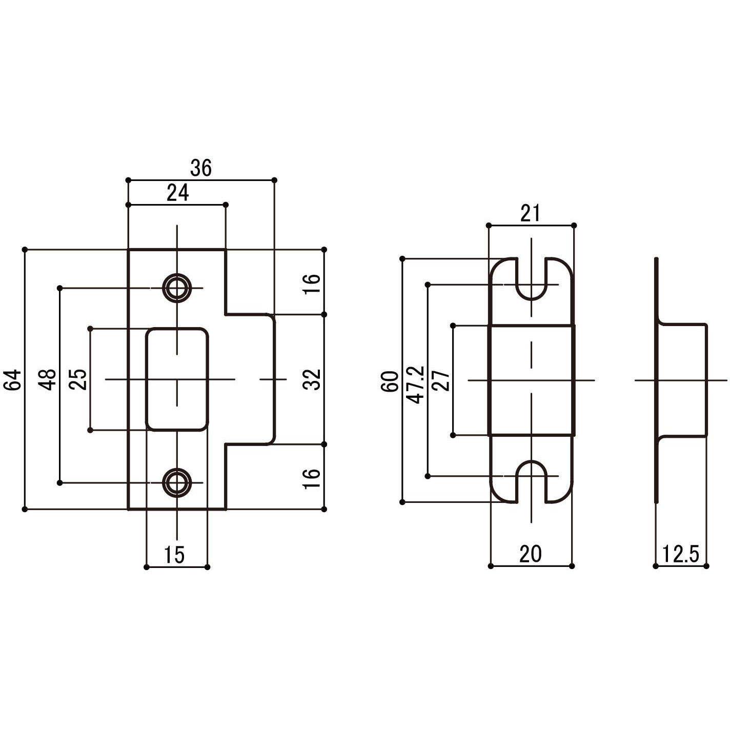7010169 ECLE リフォーム用レバーハンドル錠 表示錠(トイレ用) ECLE