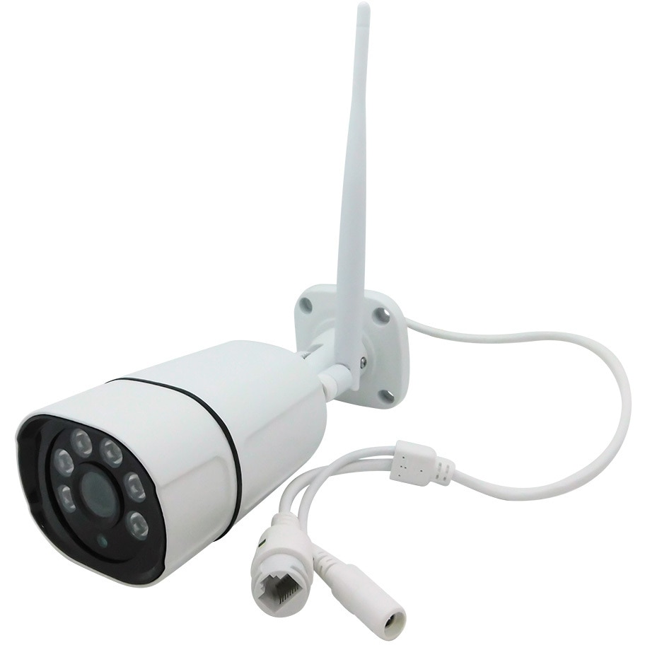 SEC-WCAM5-3M ワイヤレス300万画素防犯カメラ(SEC-Wシリーズ増設・交換用) ブロードウォッチ 屋内外用 白色