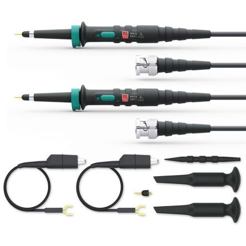 1466615 RS PRO オシロスコープ用プローブ， 15 MHz， 150 MHz， 1:1， 1:10 1個 RS PRO 【通販モノタロウ】