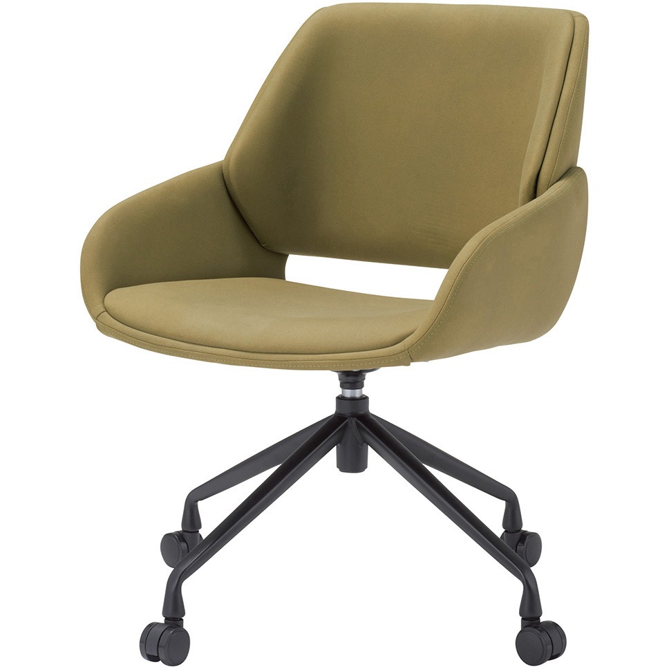 OC-558(F26)GGN オフィスカジュアルチェア OC-550シリーズ OC558 アイコ 撥水・防汚性布張り GGN(グラスグリーン)色