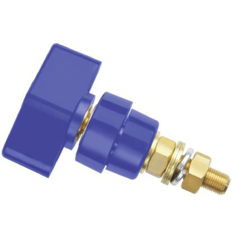 POL 102 / BL Schutzinger， ターミナル， 真鍮， 青 4mm(POL 102 / BL) Schutzinger 全般