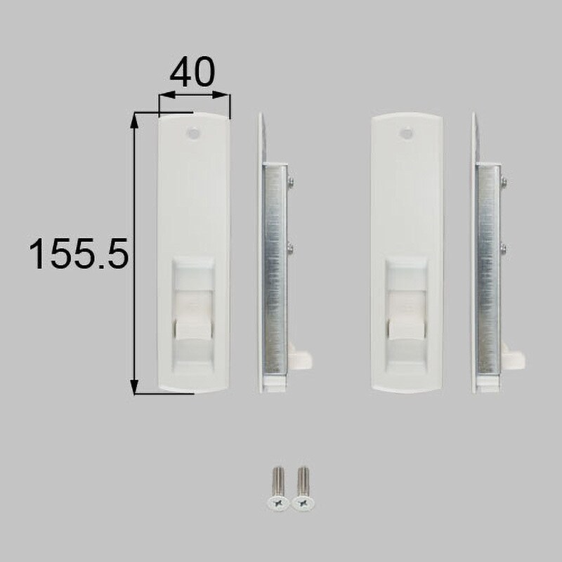 W-01-DRBN 戸先内錠(シリンダー無) LIXIL(トステム) ホワイト色 W-01-DRBN - 【通販モノタロウ】