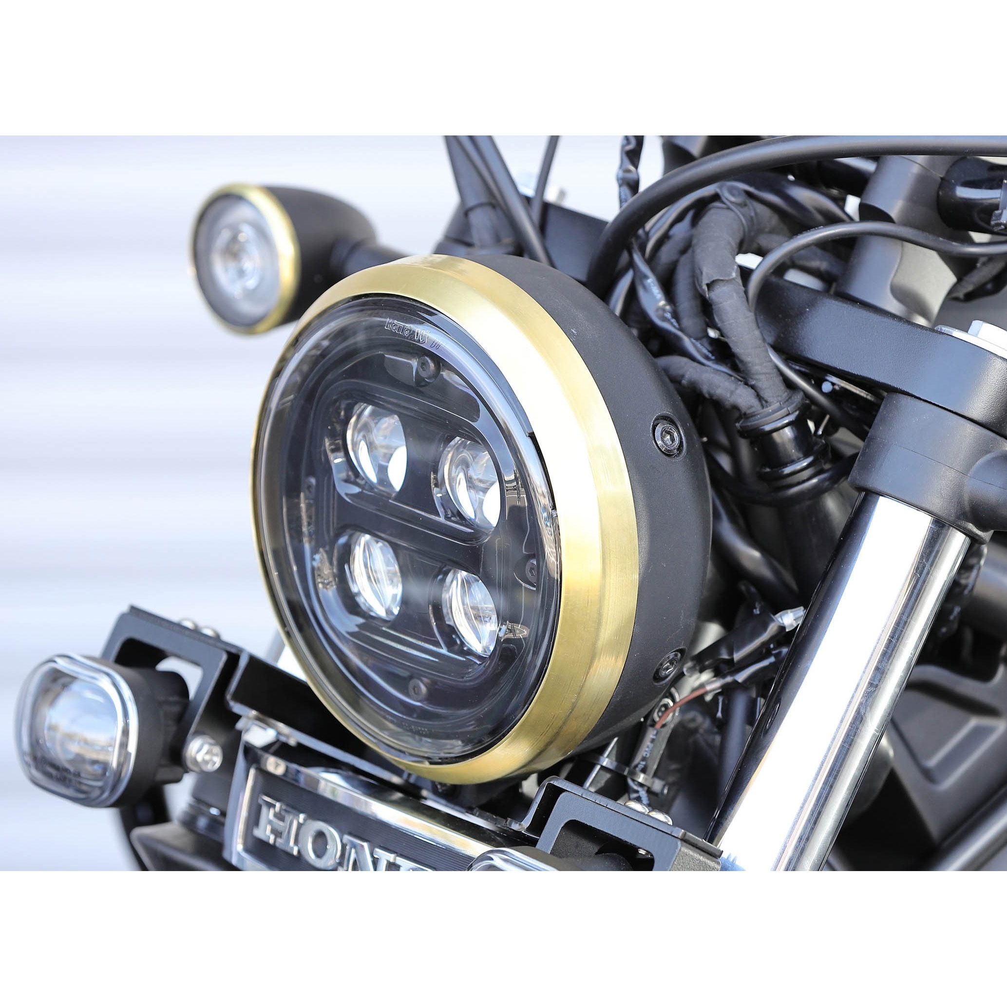 xsr900 メッキヘッドライトリム