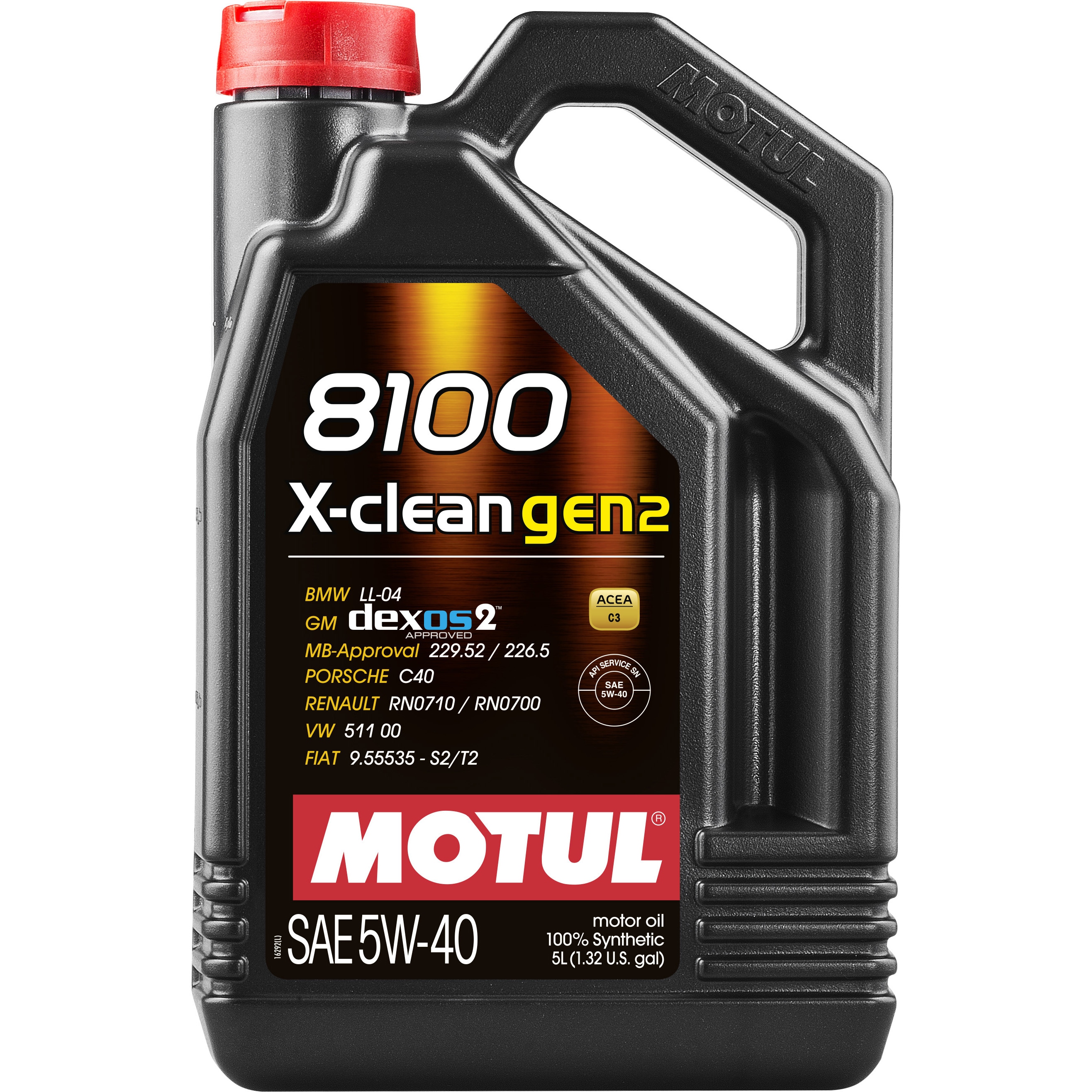 109897 8100 X-clean GEN2 5W40 1ケース(5L×4本) MOTUL 【通販モノタロウ】