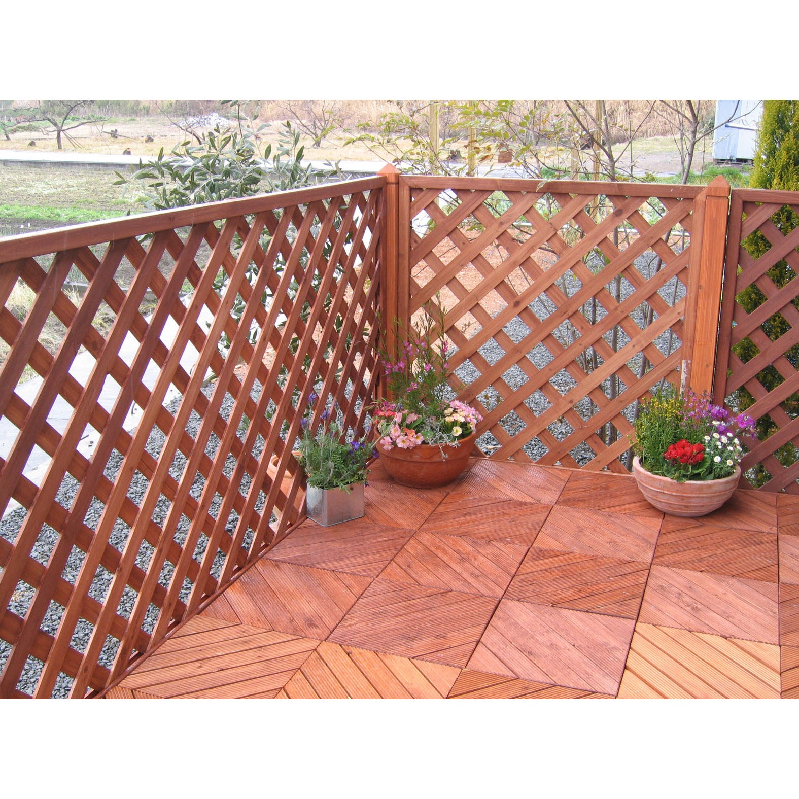 デザインデッキアロー タカショー ウッドデッキ 【通販モノタロウ】