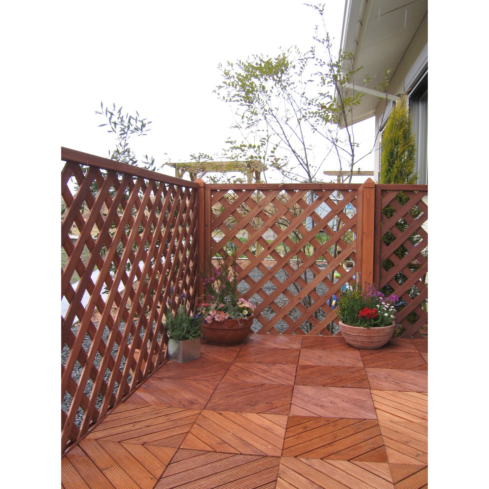 デザインデッキアロー タカショー ウッドデッキ 【通販モノタロウ】