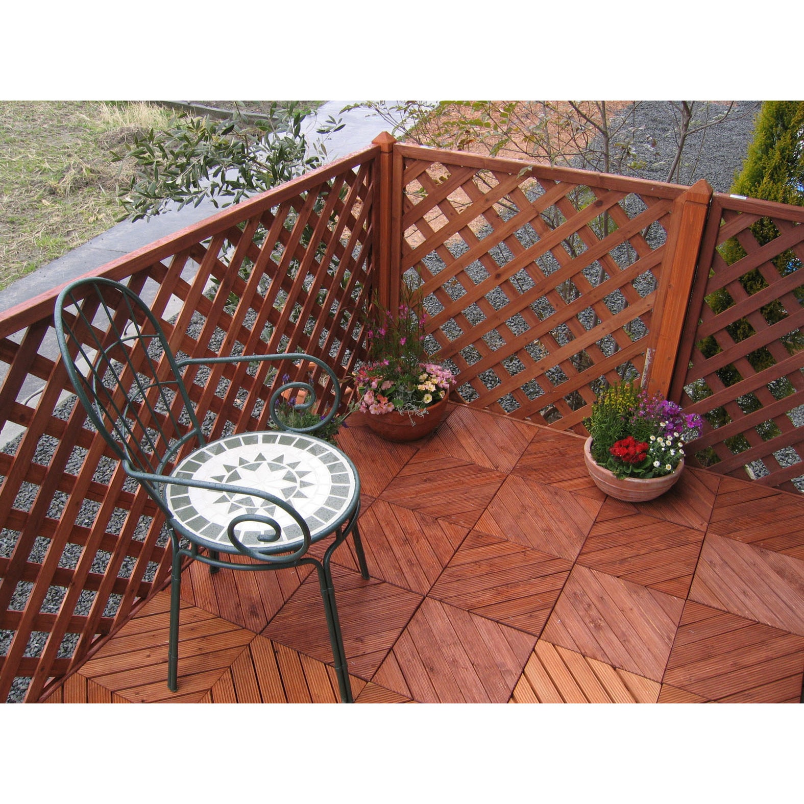 デザインデッキアロー タカショー ウッドデッキ 【通販モノタロウ】