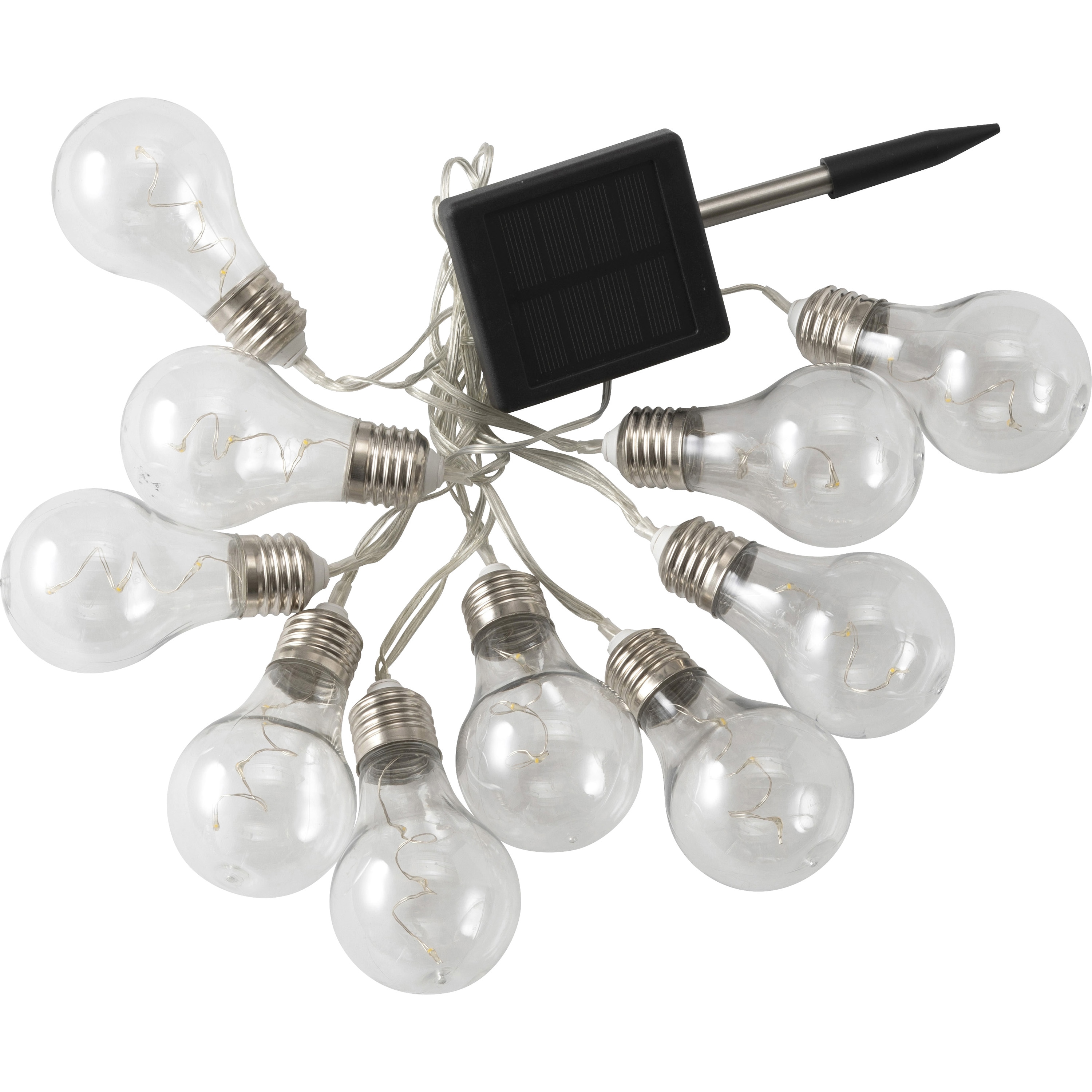 LGI-PT10 ソーラー パーティーライト タカショー LED:30球 全長4.5m  LGI-PT10